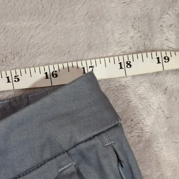 Lululemon Commission Shorts Mens 34 Classic Fit Blue 9” Warpstreme Chinos Golf - Picture 4 of 10